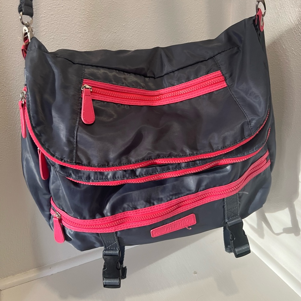 Marika: XL Cross Body, Fold Over Bag
